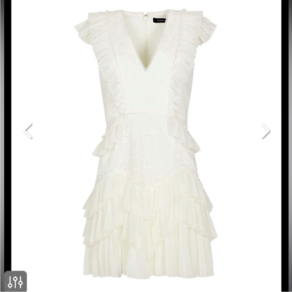 NWT BCBG Maxazaria Fit and Flare Tulle Dress. Size 4